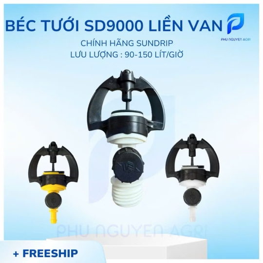 BÉC TƯỚI SD9000 LIỀN VAN